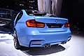BMW M3 Sedan posteriore al Detroit Auto Show 2014