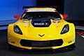 Chevrolet Corvette C7.R race car frontale al Detroit Auto Show 2014