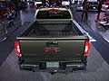 GMC Canyon cassone posteriore al Detroit Auto Show 2014