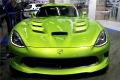 SRT Viper Stryker Green calandra presentata a Detroit nello stand Mopar