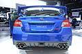 Subaru WRX STI posteriore e alettone al Nord American International Auto Show di Detroit 2014