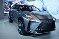 Lexus LF-NX concept, presentata a Detroit,  equipaggiata di un motore Full Hybrid