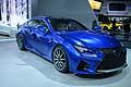 Lexus RC F coup Exhilaration isn't manufactured, it is engineered, from the asphalt up: amplified with obsession, driven by conviction, proven on the track