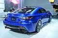 Lexus RC F coup con motore ha 8 cilindri a V e eroga 450 CV con cambio ha 8 marce e aerodinamica attiva