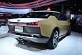 Vista posteriore della concept Nissan IDx Freeflow in anteprima al Naias di Detroit