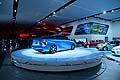 Vista posteriore della Toyota FCV Concept, prototipo in mostra al Naias di Detroit