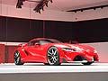 Vista anteriore della Concept Toyota FT-1, anteprima al Salone di Detroit.