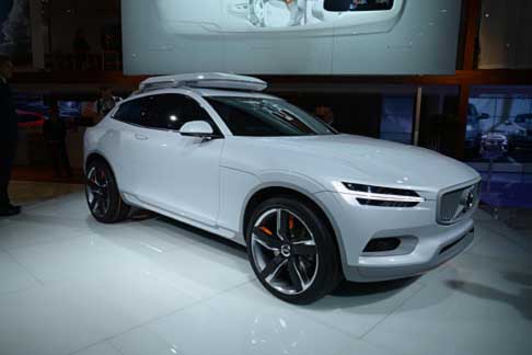 Volvo a Detroit - Volvo XC Concept con nuove forfe di Suv Coup