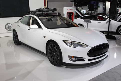 Detroit-Auto-Show Tesla