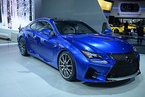 Lexus - Lexus RC F coup Exhilaration isn't manufactured, it is engineered, from the asphalt up: amplified with obsession, driven by conviction, proven on the track