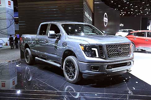 Nissan - Nissan Titan XD Pick-Up in bella mostra a Detroit Auto Show 2019, per il mercato americano