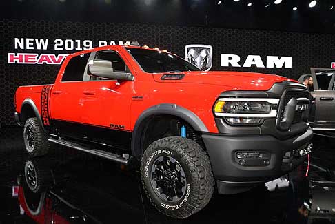 Ram - Ram Heavy Duty Pick-Up in bella mostra a Detroit Auto Show 2019