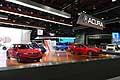 Acura TLX e panoramica stand Acura al Salone di Detroit NAIAS 2019