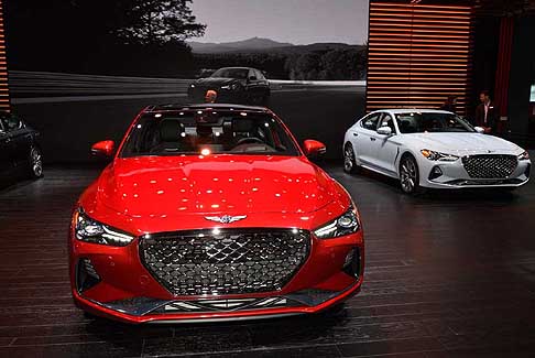 Genesis - Genesis  il pi giovane marchio a ricevere il titolo di North American car of the year