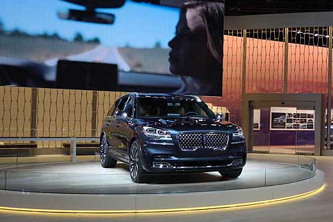 Lincoln - Lincoln Aviator 2020  la vettura regina del Salone di Detroit per i lettori del Detroit News