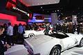 Corvette Stingray aperta bianca al Detroit Autoshow 2013