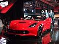Corvette Stingray unveiling conferenza stampa al Detroit Auto Show 2013