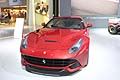 Ferrari F12berlinetta supercar al Detroit Auto Show 2013