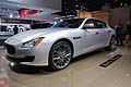 Maserati Quattroporte frontale al Salone di Detroit 2013