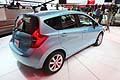 Nissan Versa Note a Detroit, vista posteriore