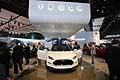 Tesla Model X frontale al salone di Detroit 2013