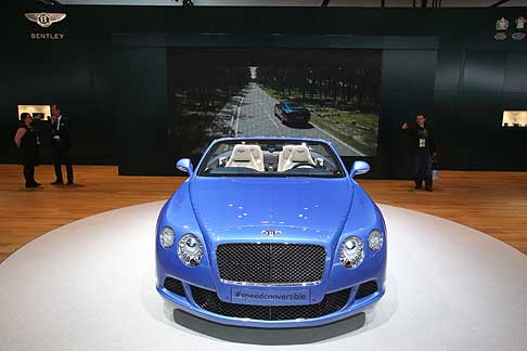 Bentley - Bentley Continental GT Speed Convertible ufficial debut at the Detroit Auto Show 2013