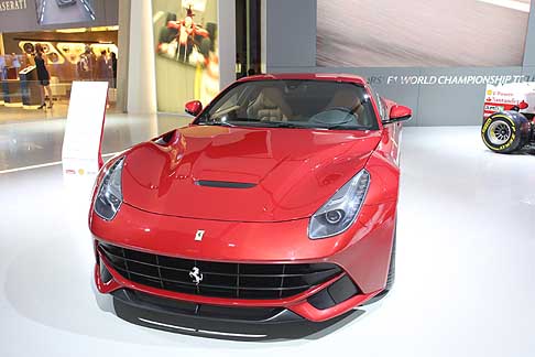 Detroit-Autoshow Ferrari