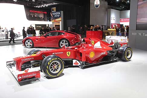 Detroit-Autoshow Ferrari
