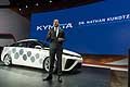 2016 NAIAS, Kymeta Kundtz conferenza stampa Toyota