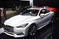 Infiniti Q60S AWD luxury car at the Detroit Auto Show 2016