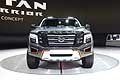 Nissan Titan Warrior Concept calandra al Salone di Detroit 2016