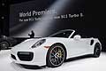 The New Porsche 911 Turbo S Cabriolet at the 2016 NAIAS of Detroit