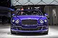 Bentley Continental GT Speed Convertible calandra al Detroit Auto Show 2015
