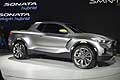 Hyundai Santa Cruz Crossover Truck concept car al Detroit Auto Show 2015