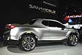 Hyundai Santa Cruz Crossover Truck concept car at the NAIAS 2015 of Detroit