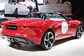 Jaguar F-Type Convertible Decal retrotreno al Detroit Auto Show 2015