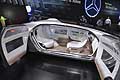 Mercedes-Benz F 015 Luxury in Motion interni lussuosi al NAIAS Detroit Auto Show 2015