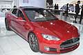 Tesla Model S P85D auto elettrica al Detroit Auto Show 2015