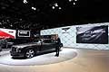 New-SUV Bentley Bentayga with Wolfgang Durheimer, Bentley CEO at 2015 NAIAS of Detroit. Car Bentley Mulsanne Speed