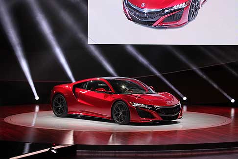 Acura - Acura NSX supercar grande protagonista al North American International Auto Show di Detroit