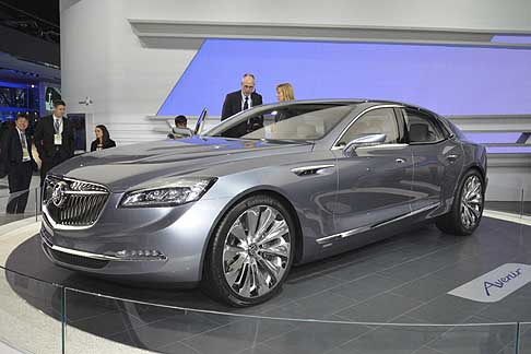 Buick - Buick Avenir Concept guarda al futuro puntando su un design innovativo e livelli di comfort dagli standard molto elevati. 