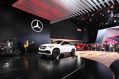 Mercedes - Mercedes GLE Coupe con nuove prestazioni e tecnologie di efficienza energetica