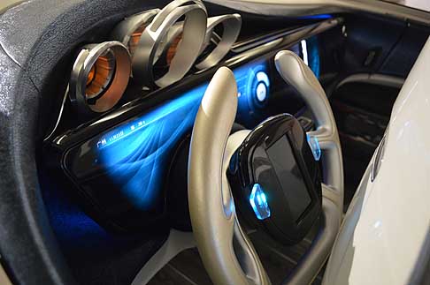 GAC - GAC WitStar concept dettaglio Volante al NAIAS 2015 di Detroit - Credit Seyth-Miersma