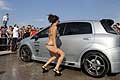 Hot sexy car wash e speaker al Donne & Motori Show 2015 allAutodromo del Levante di Binetto