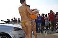 Gioranta torrida per il Sexy Car Wash al Donne & Motori Show 2015