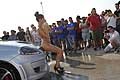 Hot sexy car wash al Donne Motori Show 2015 presso lAutodromo del Levante di Binetto