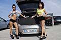hot sexy girls con Sharon e Maristella allAutodromo del Levante di Binetto per il Donne & Motori Show 2015