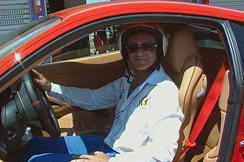 Raduno Ferrari - Ferrari driver Avv Gaetano Giacovazzi 1 classifica di categoria 2 assoluto nellesibizione cronometrata allAutodromo del Levante