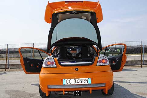 Tuning Estremo - Altra vettura tuning da segnalare è la Opel Trigra di 1.4 di cilindrata giunta da Ferrandina (MT)