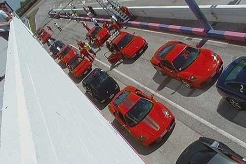 Raduno Ferrari - 35 bolidi Ferrari in pista allAutodromo del Levante di Binetto